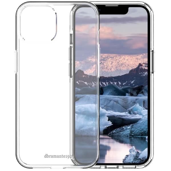 Bakcover - DBRAMANTE1928 - Iceland Pro - iPhone 14 - Transparent - Återvunnet plast