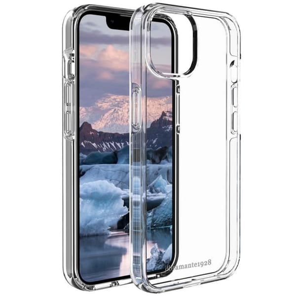 Bakcover - DBRAMANTE1928 - Iceland Pro - iPhone 14 - Transparent - Återvunnet plast