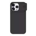 Miniatyrbillede 1 af 7: Nillkin CamShield Silky Silikone etui til iPhone 15 Pro (klassisk sort))