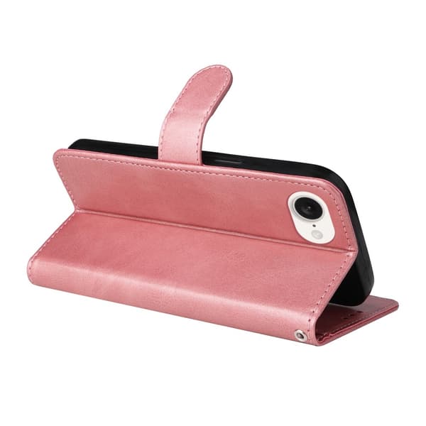 SKALO iPhone 16e PU-läder Plånboksfodral