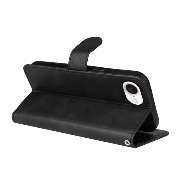 SKALO iPhone 16e PU-læder Flip Cover
