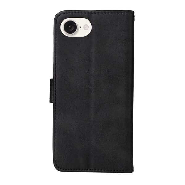 SKALO iPhone 16e PU-læder Flip Cover