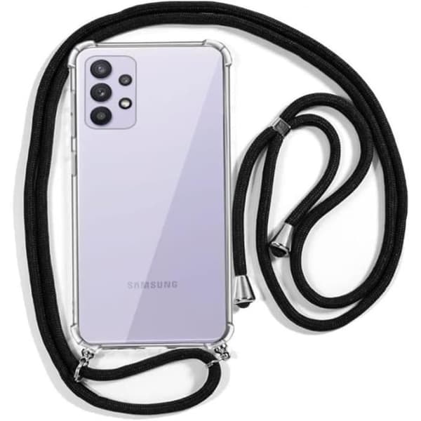 Coque Cool för Samsung A326 Galaxy A32 5G Svart Band - Varumärke Cool