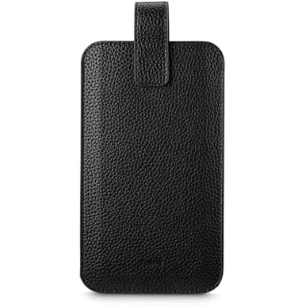 Hama Universellt Läderfodral för mobiltelefon 16,0x8,9x1,2cm, Svart