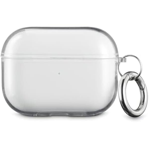 Skyddsfall - HAMA - AirPods Pro 2:a generationen - Transparent - Reputschskydd - Antislip