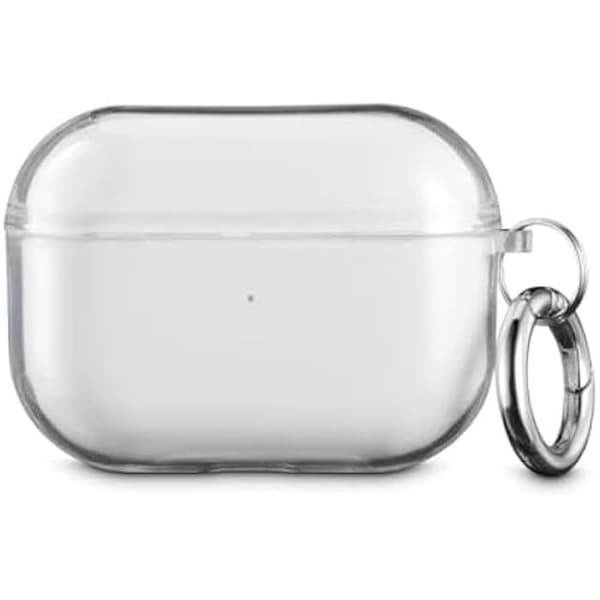 Skyddsfodral - HAMA - AirPods Pro 1:a generationen - Transparent - Rep-resistant - Halkfri