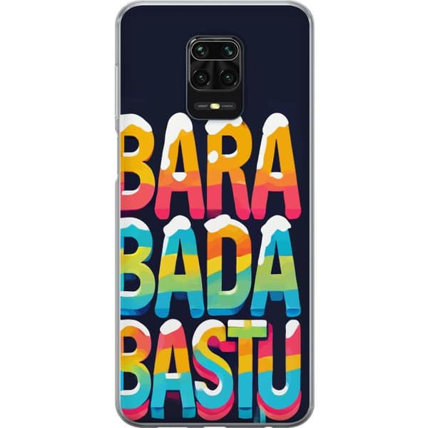 Xiaomi Redmi Note 9S Gennemsigtig cover Bara Bada Sauna
