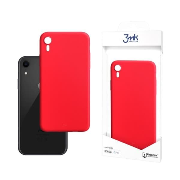 Coque smartphone 3MK Apple iPhone Xr - röd - TU