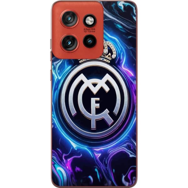 Motorola Edge 50 Neo Gennemsigtig cover Real Madrid