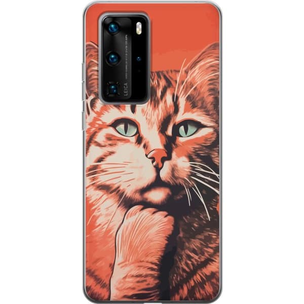 Huawei P40 Pro Gennemsigtig cover Tænkeren