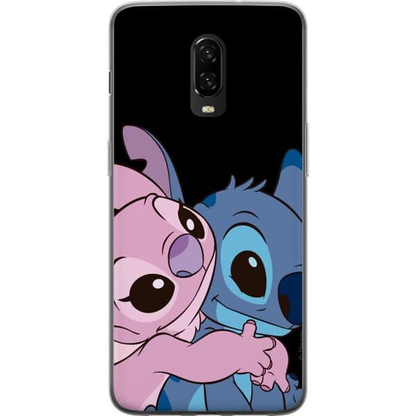 OnePlus 6T Gennemsigtig cover Lilo & Stitch