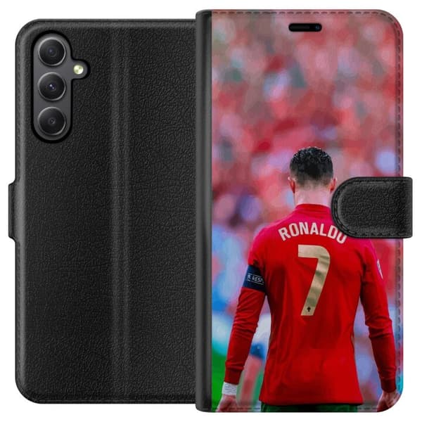 Samsung Galaxy A24 4G Lompakkokotelo Ronaldo