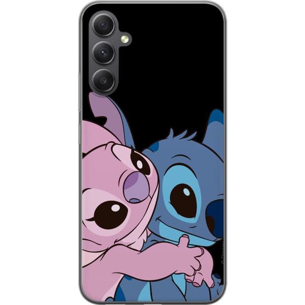 Samsung Galaxy A25 Gjennomsiktig deksel Lilo & Stitch