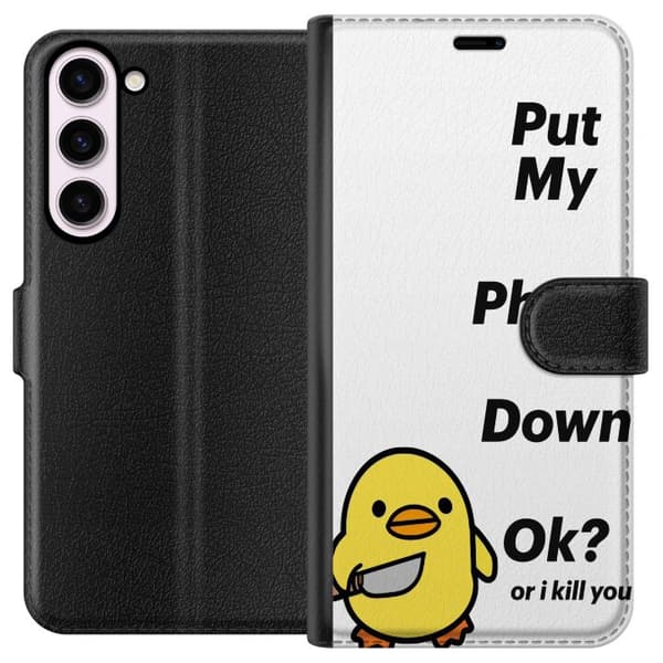 Samsung Galaxy S23+ Plånboksfodral Lägg ner den
