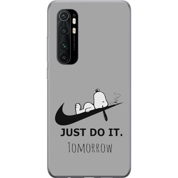 Xiaomi Mi Note 10 Lite Läpinäkyvä kuori Just Do It, NIKE
