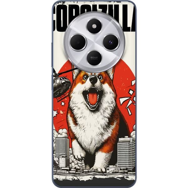 Xiaomi Redmi 14C Gjennomsiktig deksel Corgizilla