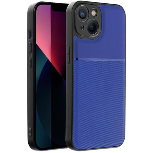 Blå skydd för iPhone 13 Mini serie NOBLE