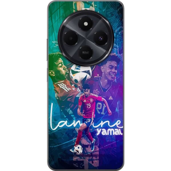 Xiaomi Redmi A4 Läpinäkyvä kuori Lamine Yamal FCB
