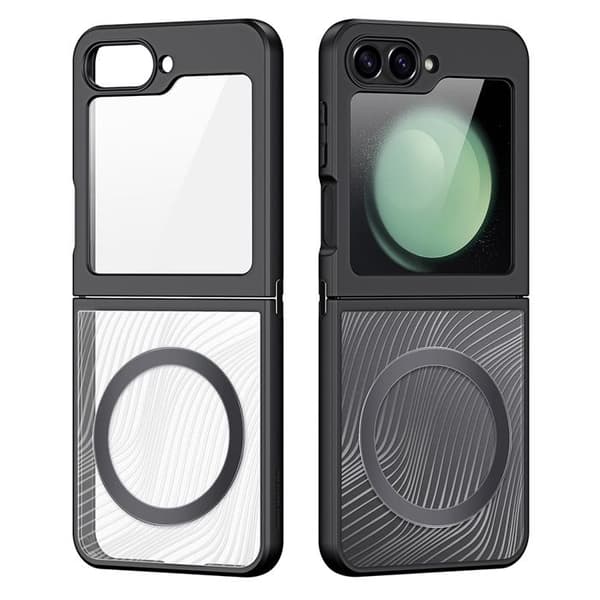 Coque för Samsung Galaxy Z Flip6 - Dux Ducis Aimo MagSafe Series - Svart