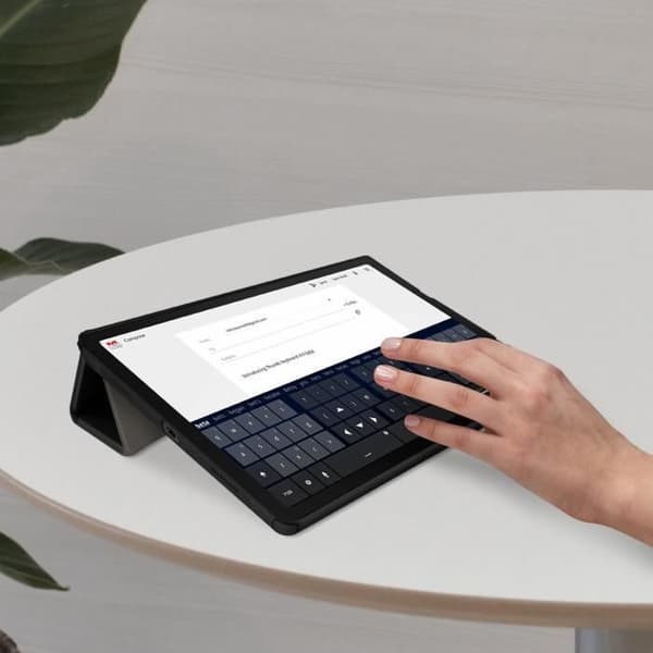 Samsung Tab A8 10.5 2021 - DUX DUCIS - Ställ för Videotangentbord med Magnetlock - Svart