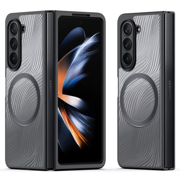 Coque för Samsung Galaxy Z Fold5 - Dux Ducis Aimo MagSafe-serien - Svart