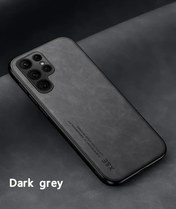 Luksus Læder Magnetisk Etui, Fuld Dækning, Tungt Arbejde,sort, For Huawei P20 Pro