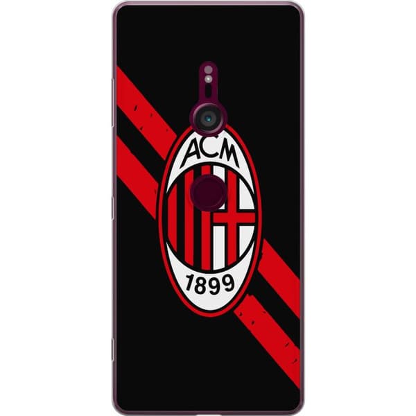 Sony Xperia XZ3 Genomskinligt Skal AC Milan