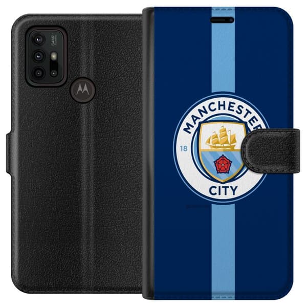 Motorola Moto G30 Lommeboketui Manchester City