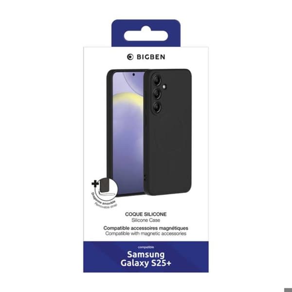 Bakskydd för Samsung Galaxy S25 Plus Magnet och MagSafe BigBen Connected Svart