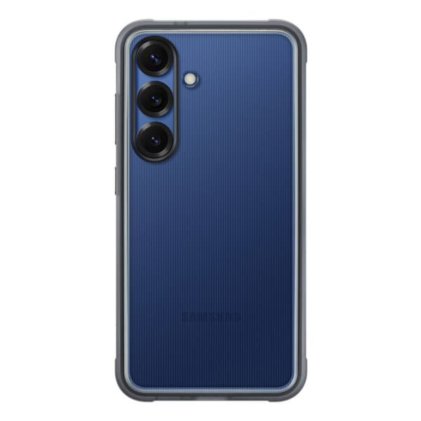 Anpassad förstärkt flip-skal för Samsung Galaxy S25 svart