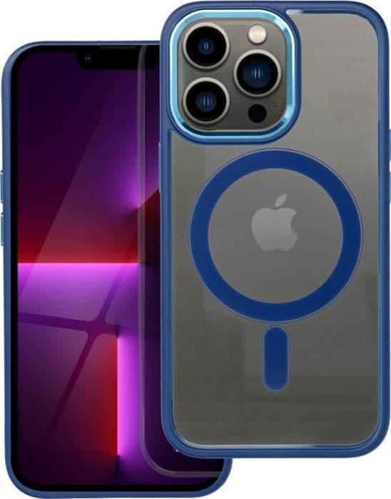 Hus - fodral - strumpa Oem COLOR EDGE MAG COVER kompatibel med MagSafe för IPHONE 13 Pro blå