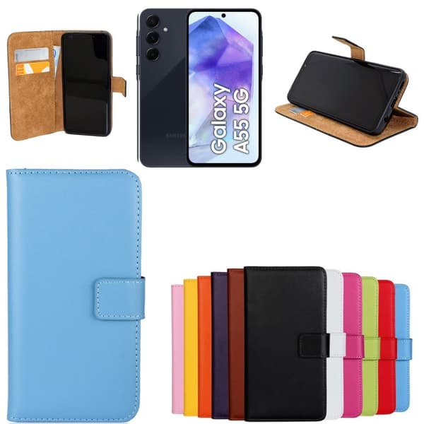 Samsung Galaxy A55 plånboksfodral plånbok fodral skal
