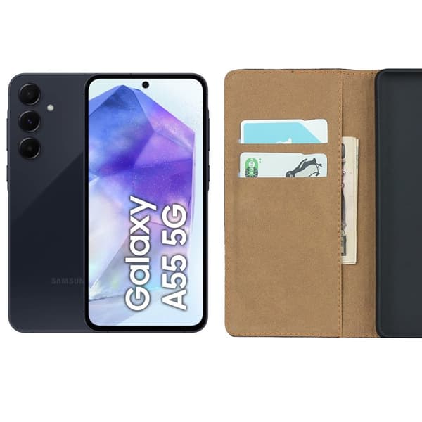 Samsung Galaxy A55 plånboksfodral plånbok fodral skal