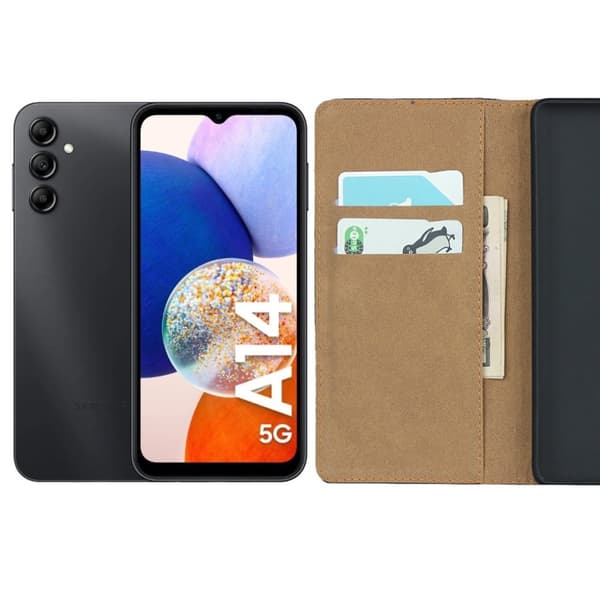 Samsung Galaxy A14 plånboksfodral plånbok mobilskal skal