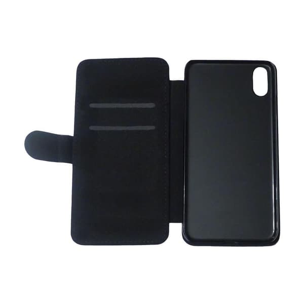 Svart Hest Flip-etui Til iPhone XS Max