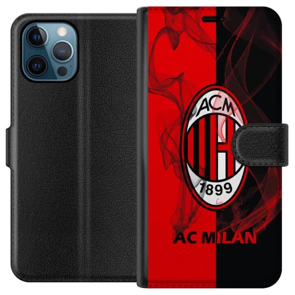 Apple iPhone 12 Pro Lompakkokotelo AC Milan