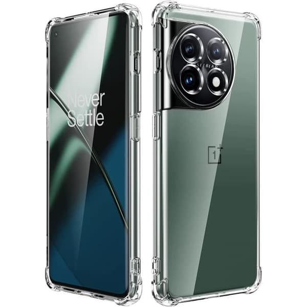 Skal för OnePlus 11 - Stötskydd TPU Mjuk Transparent Phonillico®