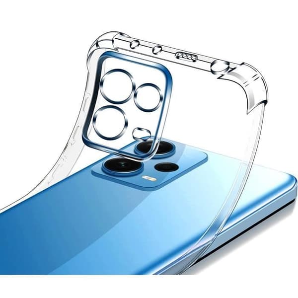 Coque för Xiaomi Redmi Note 12 PRO 5G - Stöttålig TPU Skydd Transparent Phonillico®