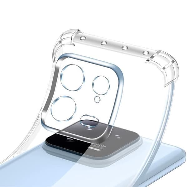 Coque för Xiaomi 13 - Stöttålig TPU Frostad Transparent Skydd Phonillico®