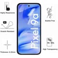 Miniatyrbild 3 av 6: Stöttålig skal - Phonillico® - Google Pixel 9a - Mjuk - Transparent - 2 Härdat glas
