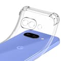 Miniatyrbild 6 av 6: Stöttålig skal - Phonillico® - Google Pixel 9a - Mjuk - Transparent - 2 Härdat glas