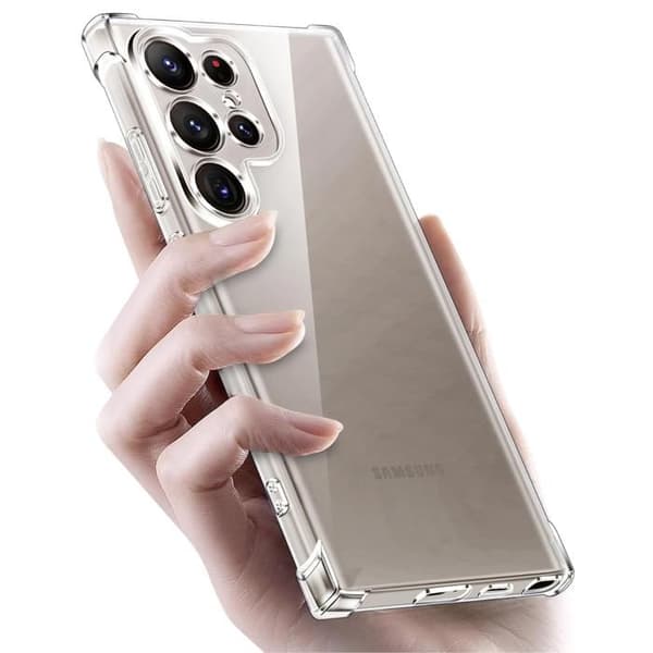 Coque - Phonillico® - Samsung Galaxy S25 ULTRA - Stöttålig - Mjuk - Transparent