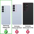 Miniatyrbild 2 av 4: Skal - Phonillico® - Samsung Galaxy S25 - Transparent silikon - Flexibel - Integrerad magnetisk cirkel