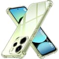 Miniatyrbild 1 av 4: Skydd för Xiaomi Redmi Note 14 4G (Global Version) - Phonillico - Stötsäker - Mjuk - Transparent - Plastik