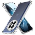 Miniatyrbild 1 av 5: Fodral för OnePlus 13 - Phonillico® - Stöttålig - Mjuk - Transparent - Förstärkt skydd