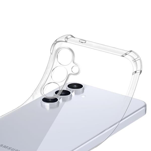 Skal - Phonillico® - Samsung Galaxy S25 PLUS - Stötsäker - Flexibel - Transparent