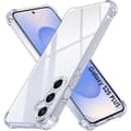Miniatyrbild 1 av 4: Skal - Phonillico® - Samsung Galaxy S25 PLUS - Stötsäker - Flexibel - Transparent