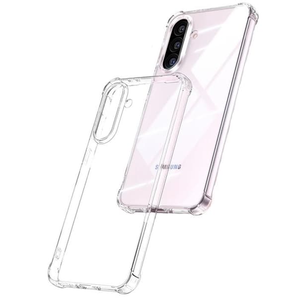 Stötsäker skal för Samsung Galaxy A56 5G och 2 Härdat glas Skärmskydd Phonillico®