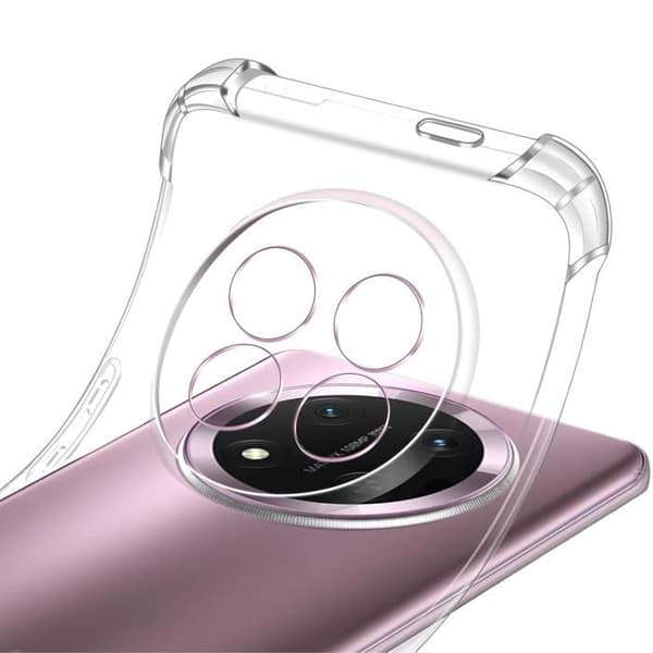 Fodral - Phonillico® - Honor Magic 7 Lite 5G - Stötsäker - Flexibel - Transparent