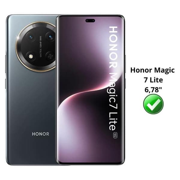 Fodral - Phonillico® - Honor Magic 7 Lite 5G - Stötsäker - Flexibel - Transparent